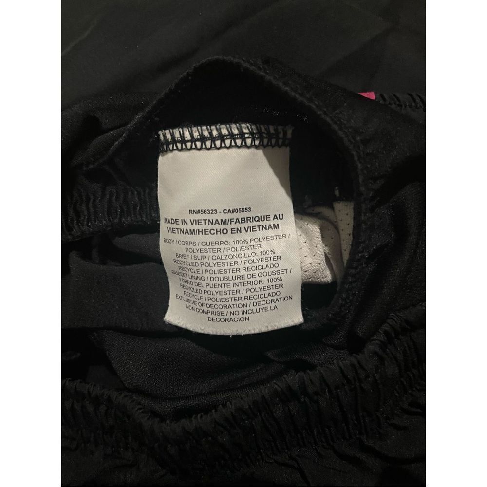 Nike Dri fit womens black pink athletic shorts sz small - Picture 6 of 6